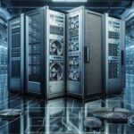 Diagram of a precision AC system highlighting its benefits for data centers.