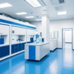 Diagram illustrating best practices for cleanroom particle control in pharmaceutical and semiconductor industries.