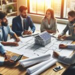 Professionals working on heat load calculation and estimation in HVAC systems